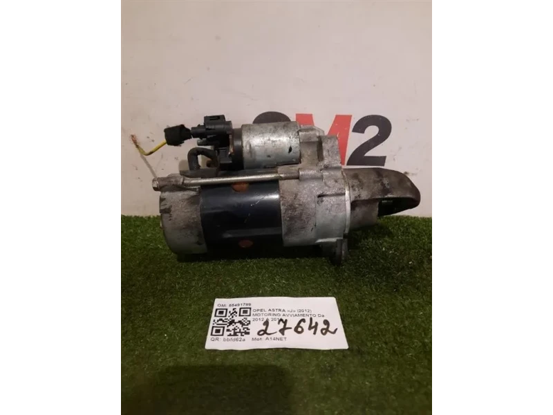 Motorino Avviamento 55491789 Opel Astra J 2012