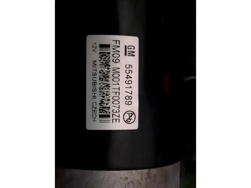 Motorino Avviamento 55491789 Opel Astra J 2012