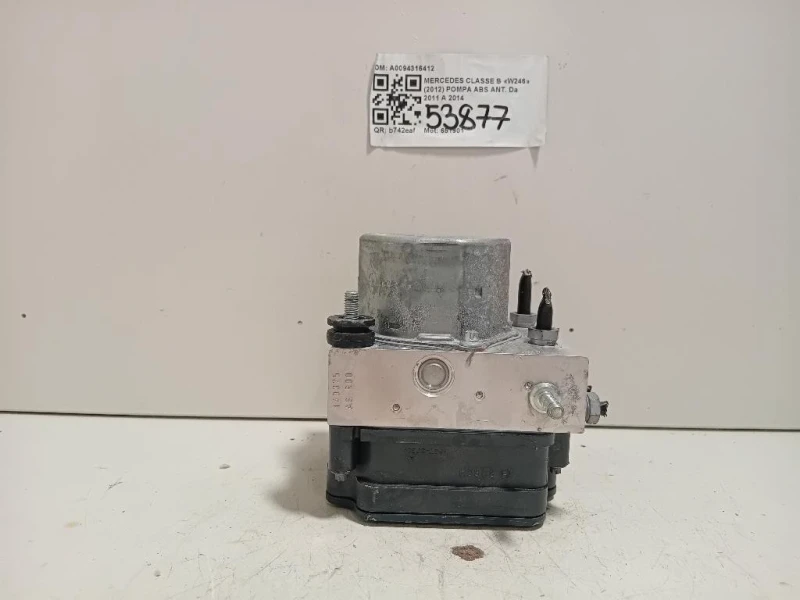 Pompa ABS ANT A0094316412 Mercedes Classe B W246 2012