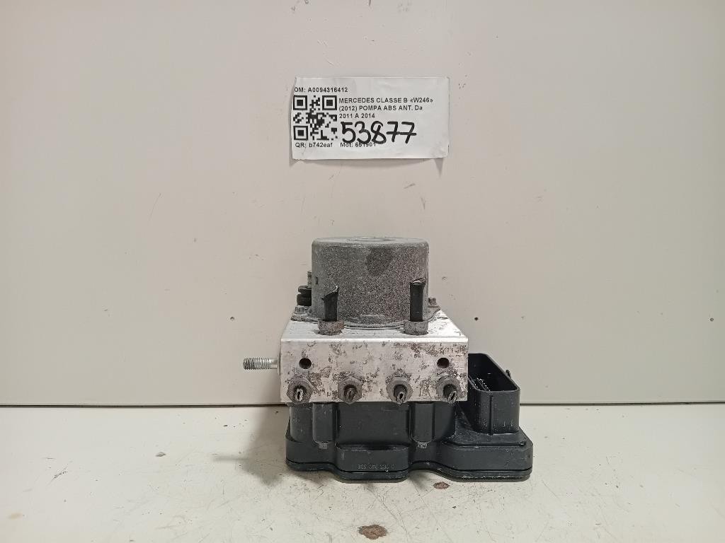 Pompa ABS ANT A0094316412 Mercedes Classe B W246 2012