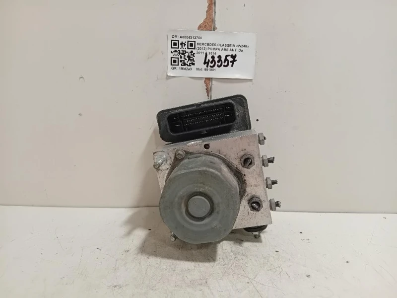 Pompa ABS ANT A0004313700 Mercedes Classe B W246 2012
