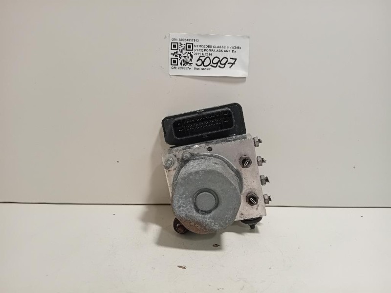 Pompa ABS ANT A0084317512 Mercedes Classe B W246 2012