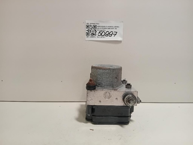 Pompa ABS ANT A0084317512 Mercedes Classe B W246 2012
