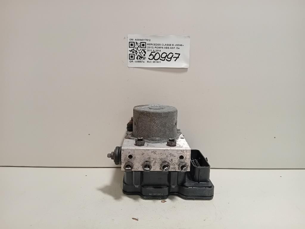 Pompa ABS ANT A0084317512 Mercedes Classe B W246 2012