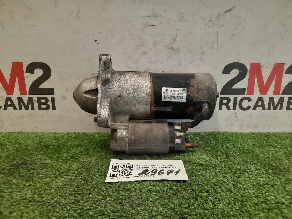 Motorino Avviamento 55353857 Opel Insignia A 2009