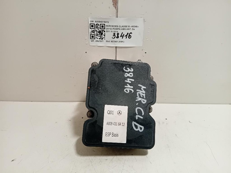 Motorino Avviamento 55353857 Opel Insignia A 2009