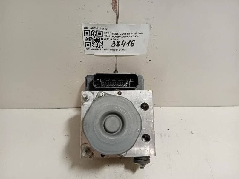 Pompa ABS ANT A0094316412 Mercedes Classe B W246 2012