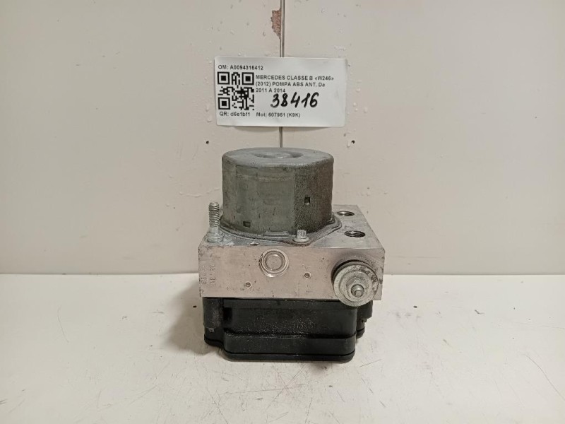 Pompa ABS ANT A0094316412 Mercedes Classe B W246 2012