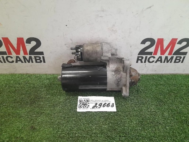 Motorino Avviamento 55572065 Opel Insignia A 2009
