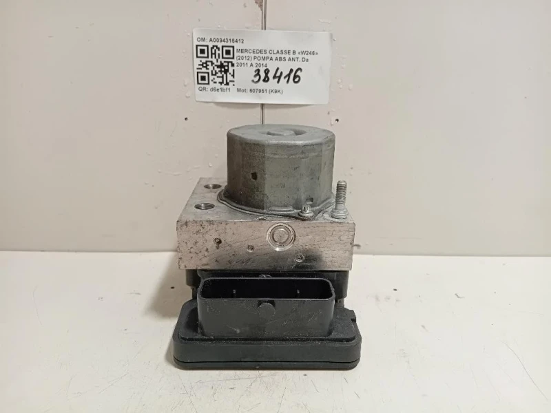 Pompa ABS ANT A0094316412 Mercedes Classe B W246 2012