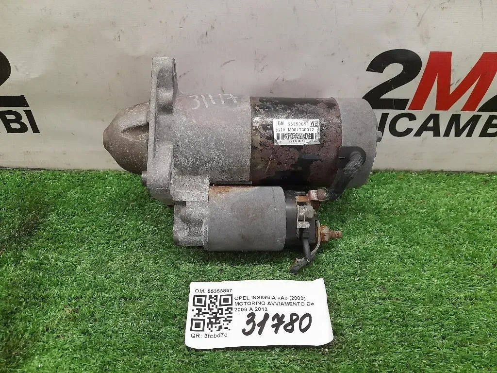 Motorino Avviamento 55353857 Opel Insignia A 2009