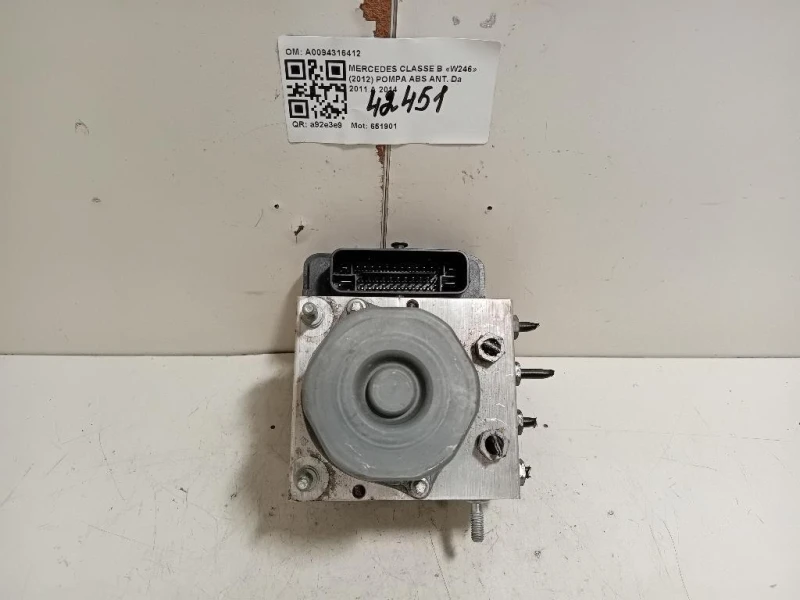 Pompa ABS ANT A0094316412 Mercedes Classe B W246 2012