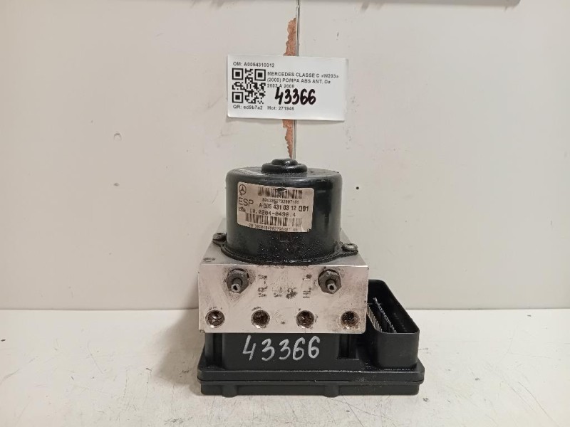 Pompa ABS ANT A0054310312 Mercedes Classe C W203 2000