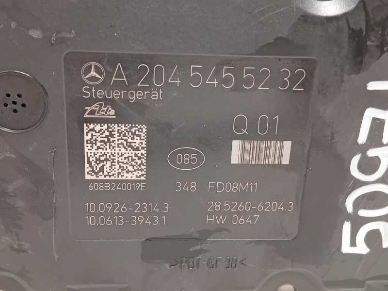 Pompa ABS ANT A2044313812 Mercedes Classe C W204 2007