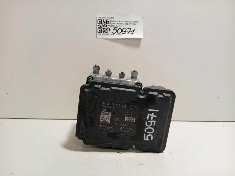 Pompa ABS ANT A2044313812 Mercedes Classe C W204 2007