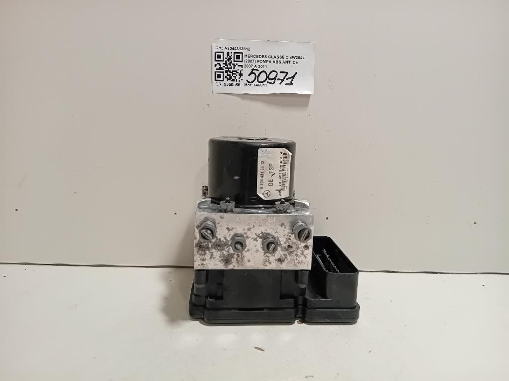 Pompa ABS ANT A2044313812 Mercedes Classe C W204 2007