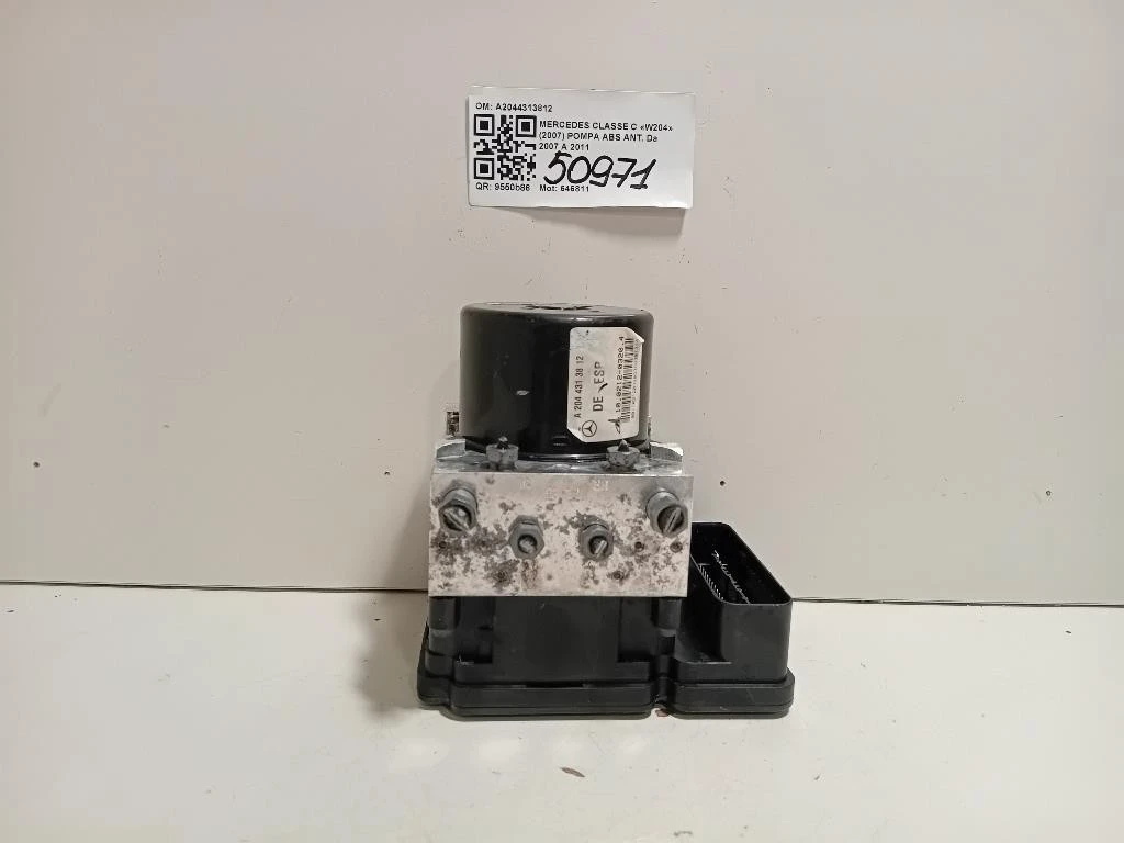 Pompa ABS ANT A2044313812 Mercedes Classe C W204 2007