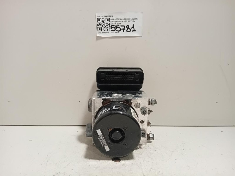 Pompa ABS ANT A2044312212 Mercedes Classe C W204 2007