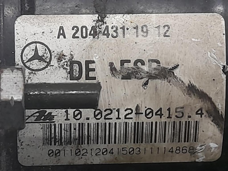 Pompa ABS ANT A2049012400 Mercedes Classe C W204 2007