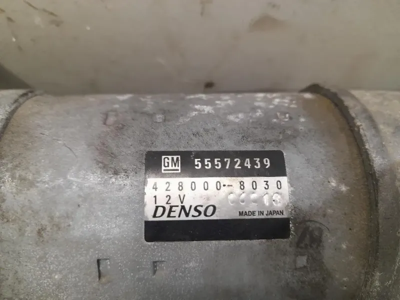 Motorino Avviamento 55572439 Opel Mokka 2013