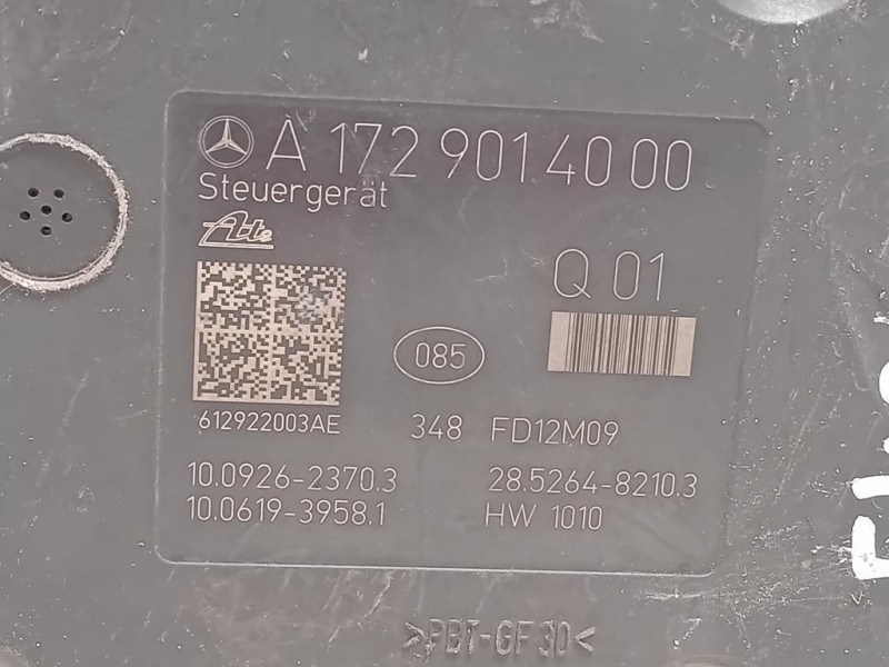 Pompa ABS ANT A1724314212 A1729014000 Mercedes Classe C W204 2011