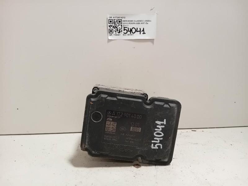 Pompa ABS ANT A1724314212 A1729014000 Mercedes Classe C W204 2011
