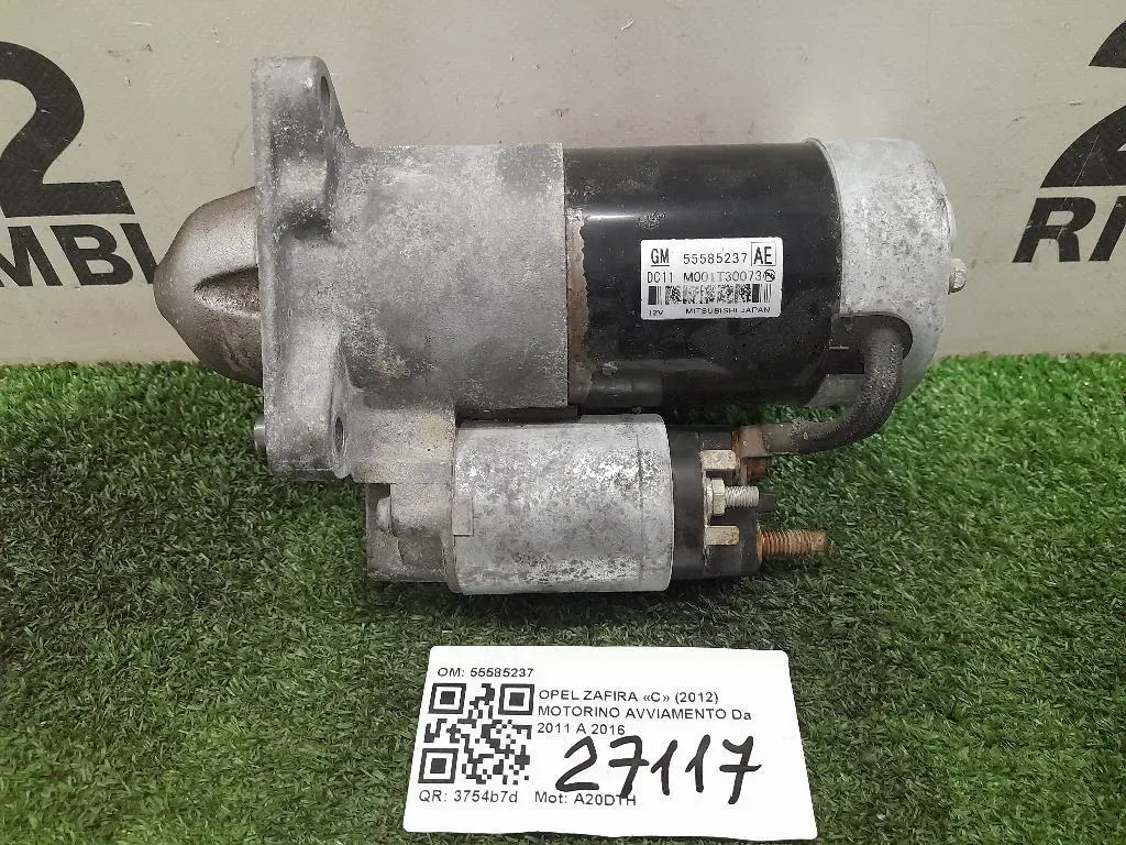 Motorino Avviamento 55585237 Opel Zafira C 2012