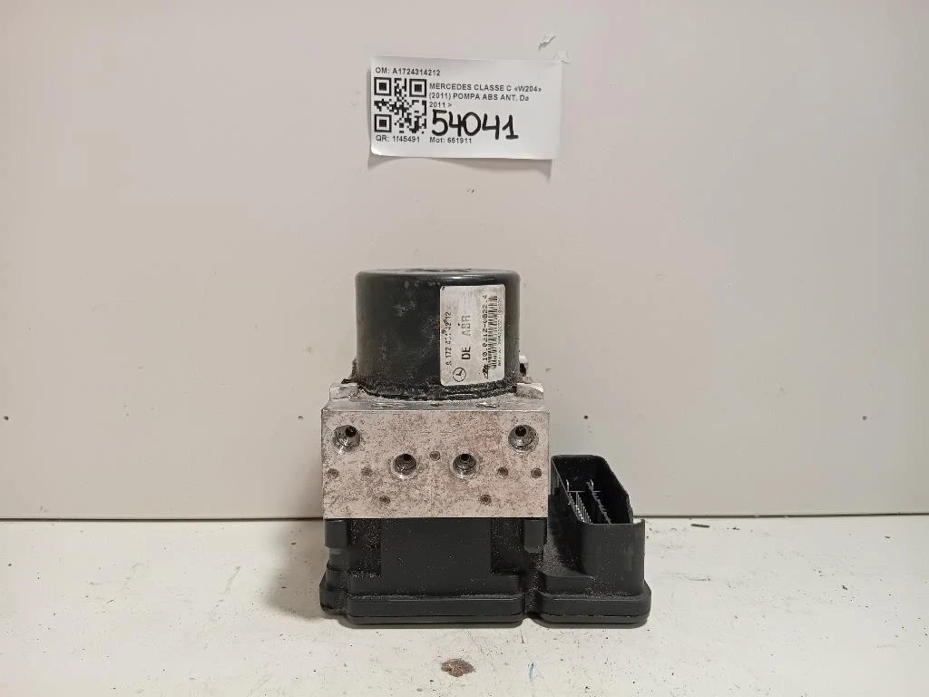 Pompa ABS ANT A1724314212 A1729014000 Mercedes Classe C W204 2011