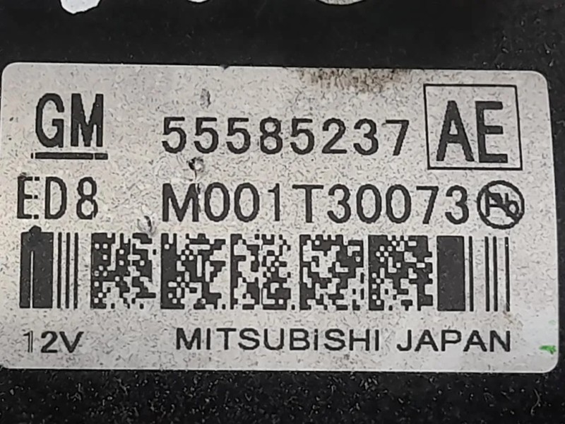 Motorino Avviamento 55585237 Opel Zafira C 2012