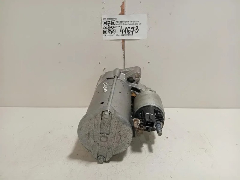 Motorino Avviamento 9830507480 Peugeot 2008 II 2020