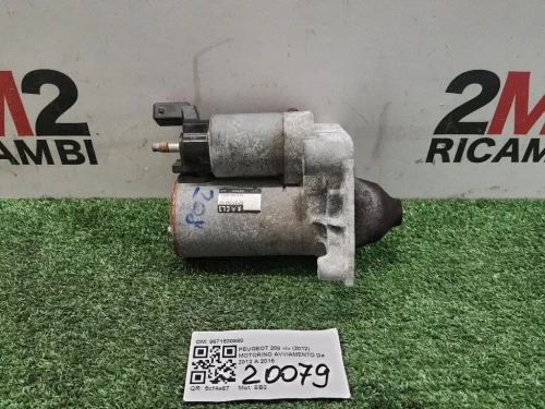 Motorino Avviamento 9671530880 Peugeot 208 I 2012
