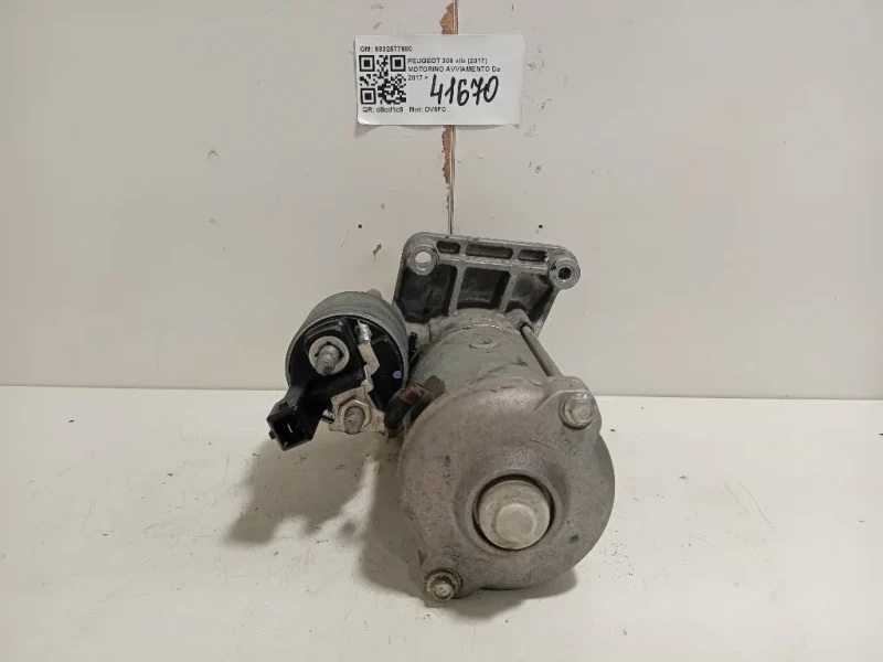 Motorino Avviamento 9832577880 Peugeot 308 II 2017