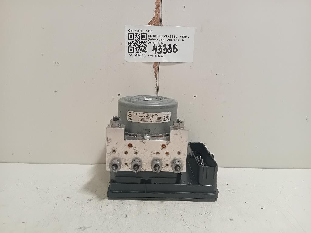 Pompa ABS ANT A2539011400 Mercedes Classe C W205 2014