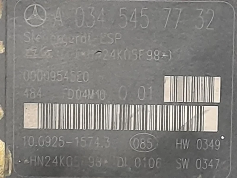 Pompa ABS ANT A0054312912Q01 Mercedes Classe CLC Cl203 2008