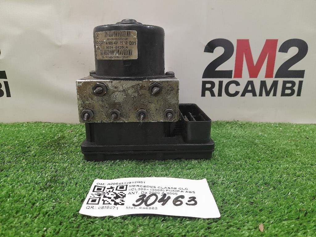 Pompa ABS ANT A0054312912Q01 Mercedes Classe CLC Cl203 2008
