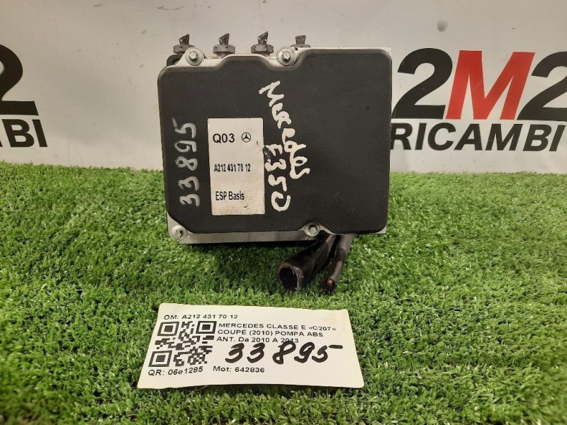 Pompa ABS ANT A212 431 70 12 Mercedes Classe E C207 Coupé 2010