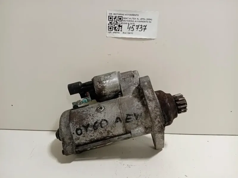 Motorino Avviamento MOTORINO AVVIAMENTO Seat Altea XL 5P5 2004