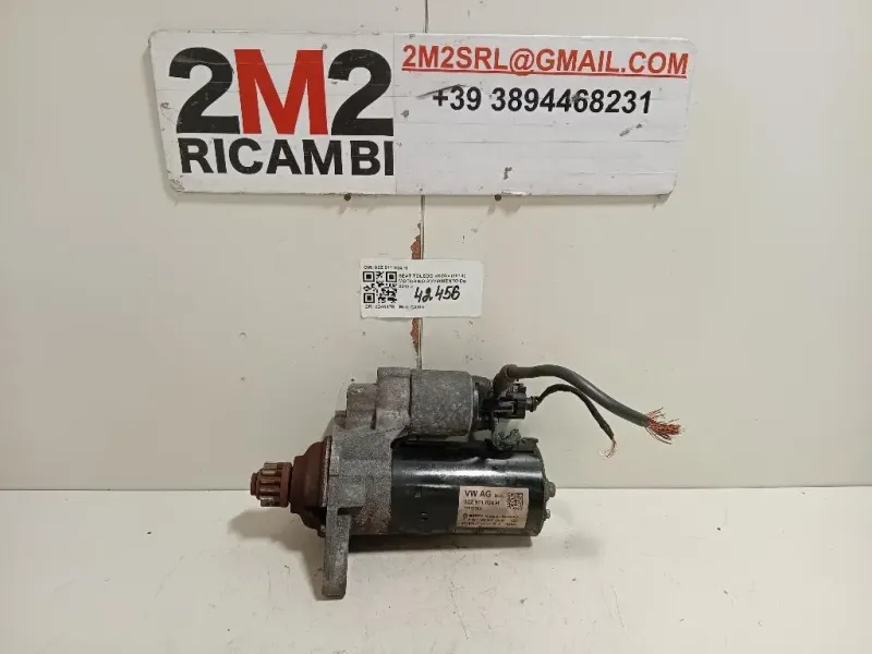 Motorino Avviamento 02Z 911 024 H Seat Toledo KG3 2013