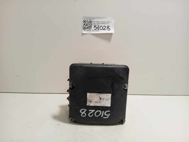 Pompa ABS ANT A2114311312 Mercedes Classe E W211 2002