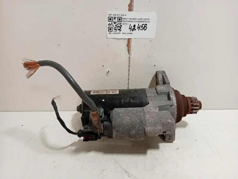 Motorino Avviamento 02Z 911 024 H Seat Toledo KG3 2013