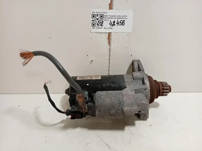 Motorino Avviamento 02Z 911 024 H Seat Toledo KG3 2013
