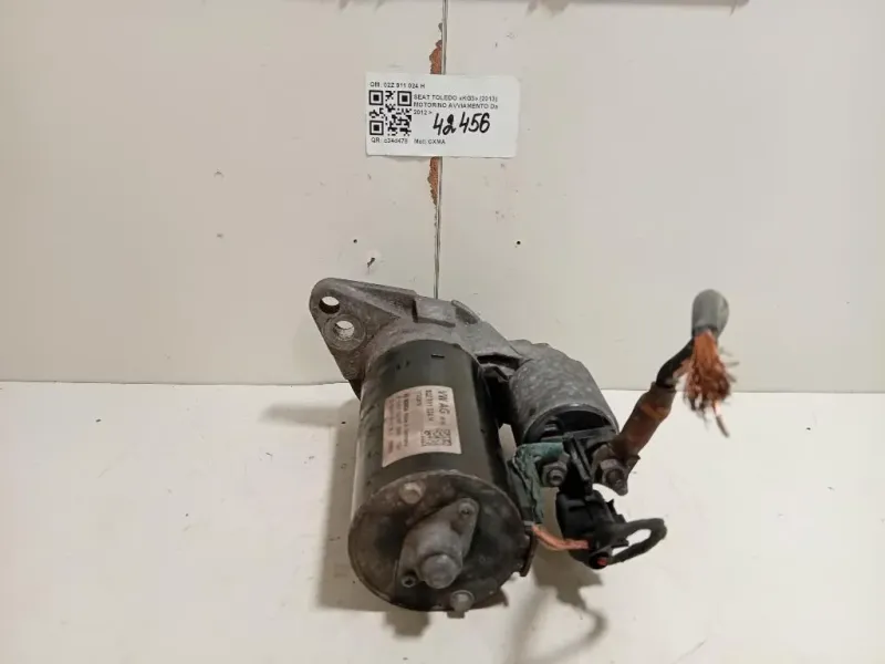 Motorino Avviamento 02Z 911 024 H Seat Toledo KG3 2013