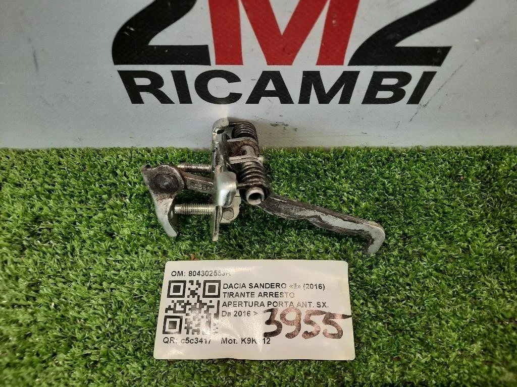 Tirante Arresto Apertura Porta ANT SX 804302559R Dacia Sandero II 2016