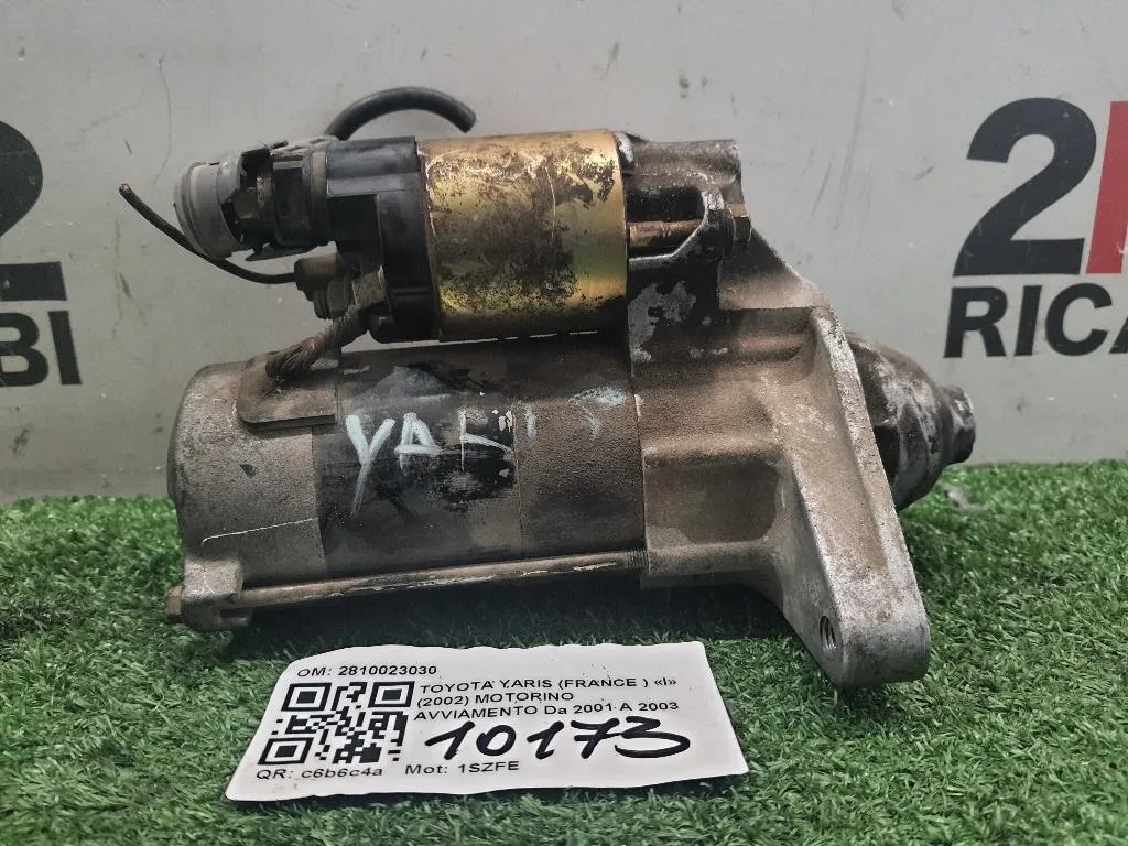 Motorino Avviamento 2810023030 Toyota Yaris France I 2002