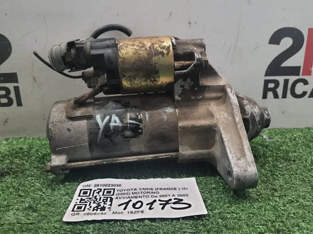 Motorino Avviamento 2810023030 Toyota Yaris France I 2002
