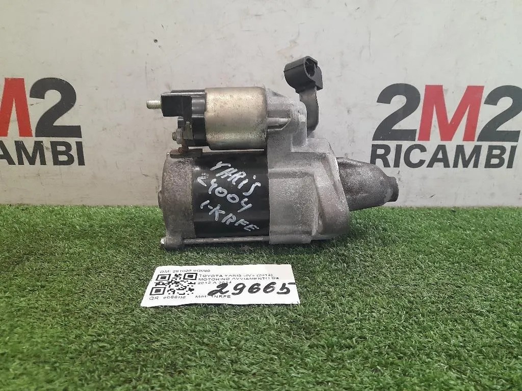 Motorino Avviamento 281000-0Q080 Toyota Yaris IV 2012