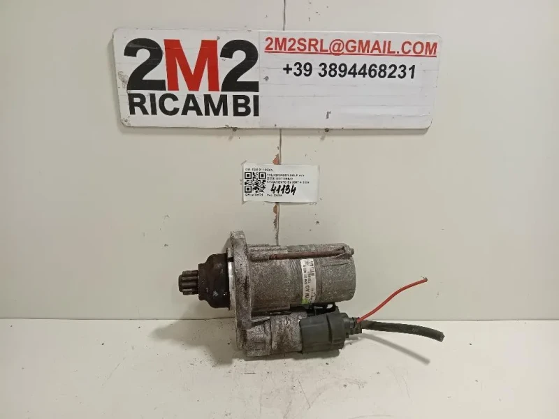 Motorino Avviamento 02M 911 023 N Volkswagen GOLF V 2004