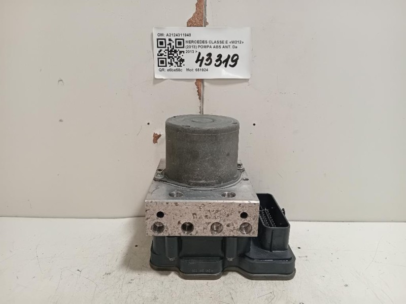 Pompa ABS ANT A2124311948 Mercedes Classe E W212 2013