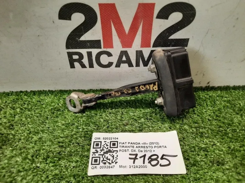 Tirante Arresto Porta POST DX 52022104 Fiat Panda III 2012