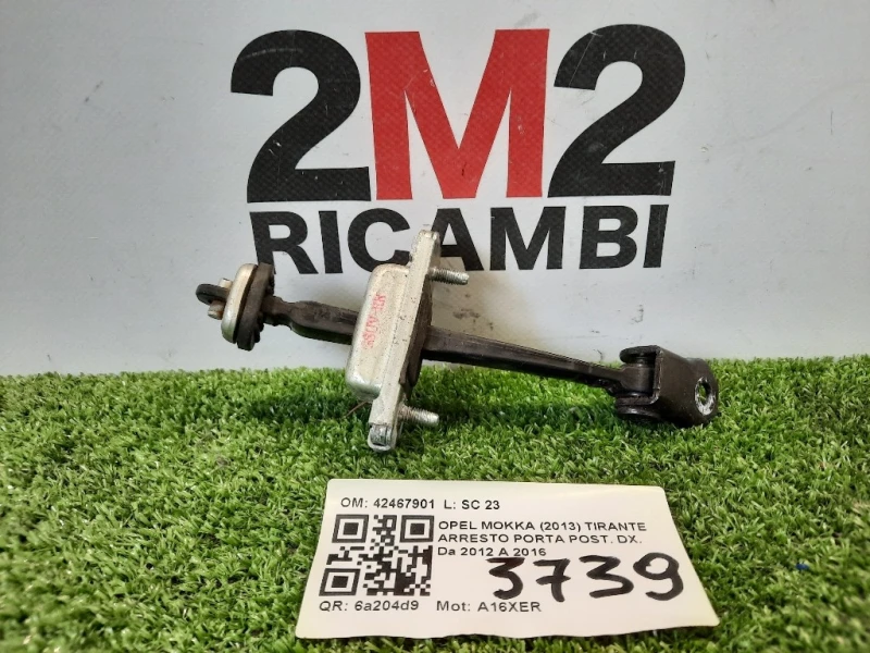 Tirante Arresto Porta POST DX 42467901 Opel Mokka 2013